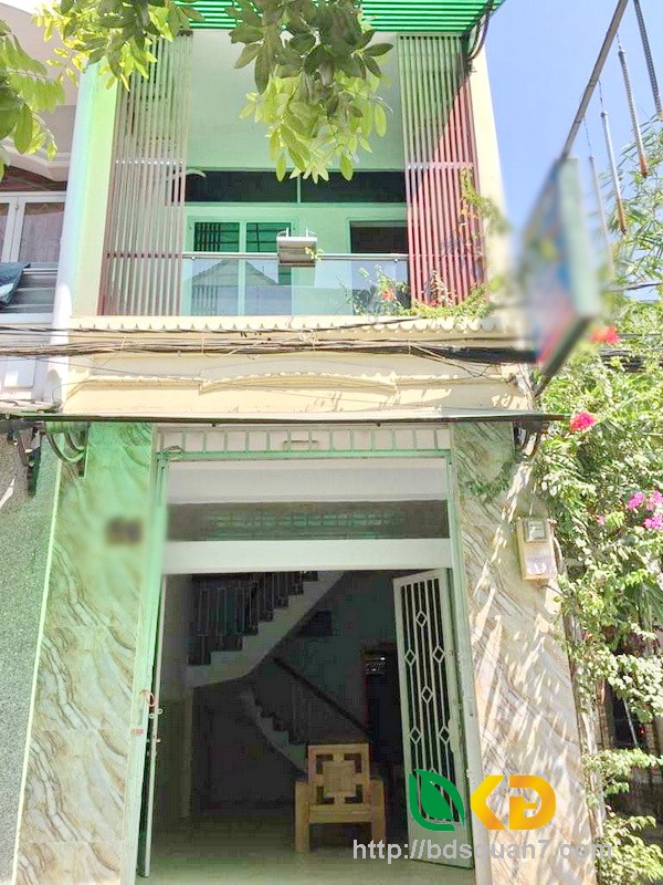 Bán nhà 1 lầu đúc thật hẻm 5m 1015 Huỳnh Tấn Phát quận 7.